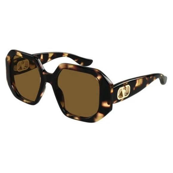 Valentino VG0003SA Sunglasses 2 Havana